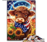 Puzzle Girasole Yak per adulti e ragazzi, 2000 pezzi, adatto per bambini dai 14 anni in su, divertimento in famiglia, ideale come regalo per tutta la famiglia (70x100cm)
