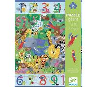 Puzzle Giungla da 54 pezzi di Djeco