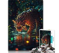 Puzzle "Giungla Leopardo" per adolescenti, 1000 pezzi, giochi educativi, decorazioni per la casa, ideali come regalo per tutta la famiglia, 50x75cm