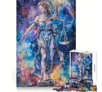 Puzzle "Giustizia Celeste" per adulti,1000 pezzi,esercizio di ragionamento,hobby rilassante,bordi di alta qualità,regalo di Natale unico (38x26cm)