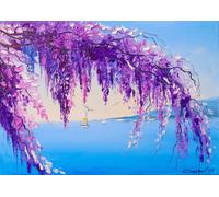 Puzzle Glicine sul mare 1000 pezzi ENJOY