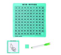 Puzzle Glissant Numérique,Jeu Magnétique Numérique 1-99 avec Apprentissage Mathématique - Tableau à Dessin pour avec Stylo | pour Garçons, Filles, Adolescenti, Pâques, Voyage, Noël, Apprenissage et