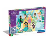 Puzzle glitterato Clementoni Principessa Disney, 104 pezzi. 1 St