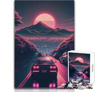 Puzzle Going Down The Road da 1000 pezzi per adulti, gioco educativo per allenare la mente, regalo a sorpresa ideale per i propri cari, dimensioni 50x75cm