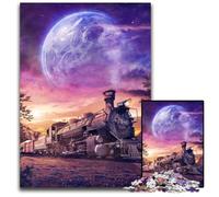 Puzzle GOING HOME da 1000 pezzi per adulti, in cartone, regalo perfetto per l'arredamento della casa e per il divertimento durante le vacanze, 26x38cm/10,23x14,96 pollici