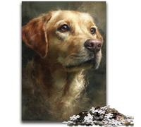 Puzzle Golden Retriever felice per adulti e ragazzi, 2000 pezzi, gioco per famiglie, antistress, sfida difficile, ottimi regali e giocattoli (70X100cm)