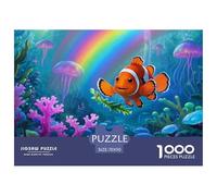 Puzzle Goldfish Con 1000 Pezzi, Puzzle Underwater Coral Landscape Adulti, Gioco Diabilità Impossibile Puzzle Arte Gioco Intellettivo Familiare Regali Di Festa 70x50cm/1000pcs