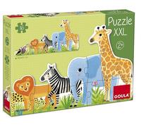 Diset-53426 Goula 53426-Puzzle XXL Selva, da Piccolo a Grande, Multicolore, 53426