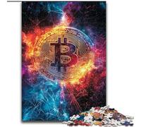 Puzzle Graffiti Bitcoin da 1000 pezzi per adolescenti, modello da assemblare, ideale come regalo per tutta la famiglia, adatto per bambini dai 14 anni in su (50x75cm)