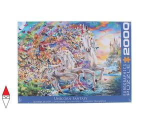 PUZZLE GRAFICA EUROGRAPHICS FANTASY UNICORN FANTASY 2000 PZ