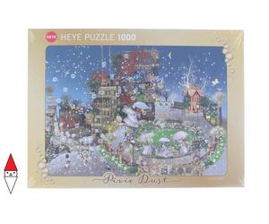 PUZZLE GRAFICA HEYE FANTASY PIXIE DUST FAIRY PARK 1000 PZ