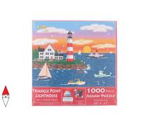 PUZZLE GRAFICA SUNSOUT MARK FROST TRIANGLE POINT LIGHTHOUSE 1000 PZ