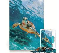 Puzzle "Guardiano degli Oceani" per ragazzi, 1000 pezzi, gioco di logica, evasione rilassante, taglio di qualità, regalo stagionale (50x75cm)