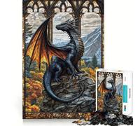 Puzzle "Guardiano del Cielo Macchiato" da 1000 pezzi per adulti, gioco di logica, ideale per momenti di condivisione, con bordo premium, regalo di alta qualità 38x26cm