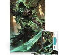 Puzzle "Guardiano Immortale" per adulti,1000 pezzi,gioco di divertimento mentale,tecnologia di taglio laser avanzata,sfida divertente per il tempo di attesa (38x26cm)