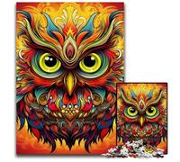 Puzzle Gufo da 1000 pezzi, Puzzle Impossible per adulti, Ideale per adolescenti e collezionisti, Regalo da viaggio, Attività per famiglie 50x75CM/19,68x29,52 pollici