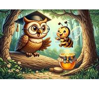 Puzzle Gufo Saggio 50 pezzi