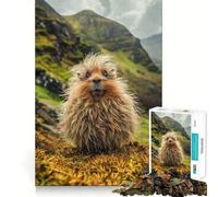 Puzzle "Haggis scozzese selvaggio" da 1000 pezzi esercizio mentale divertente,pezzi che si incastrano perfettamente,un modo coinvolgente per passare il tempo libero (50x75cm)