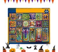Puzzle Halloween 1000 Pezzi Puzzle A Tema Horror All'Uncinetto