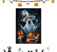 Puzzle Halloween | Gioco Difficile - Fantasma Festivo Gotico Gioco Giocattolo Regalo Collezione per Famiglia Adulti Festa Uomini Donne