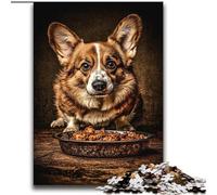 Puzzle Happy Corgi per adolescenti, puzzle da 2000 pezzi, gioco per famiglie, antistress, sfida difficile, regalo per amici e parenti (70x100cm)