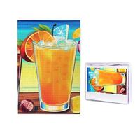 Puzzle Happy Hour da 1000 pezzi, puzzle personalizzati in legno per adulti, foto puzzle arte da appendere alla parete, decorazione per compleanno, matrimonio, San Valentino