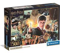 Clementoni - Puzzle 1500 Pezzi per Adulti e Ragazzi, Special Series, Tema Harry Potter, con Poster Incluso, Compact Box, Idea Regalo Uomo e Donna, Made in Italy, 84,5x59,5 cm, 31745