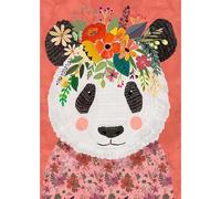 Puzzle 1000 pezzi Amici Floreali: Panda Coccoloso