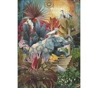 Puzzle HEYE Fauna Fantasies: Fantasie di Elefante 1000 pezzi