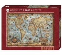 Puzzle HEYE mondo, 2000 pezzi