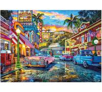 Puzzle HOLLYWOOD - strada retrò, 3000 pezzi