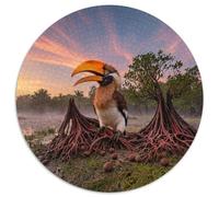 Puzzle Hornbill 1000 Pezzi Per Bambini E Adulti, Allenamento Cerebrale Accessibile E Divertente Puzzles Con Mangrove Forest, Idea Regalo 1000pcs (67.5x67.5cm)