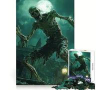 Puzzle horror non morti per adolescenti, 1000 pezzi, logica, svago lento, bordi nitidi, regalo festivo (38x52cm)