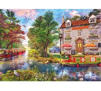 Puzzle Hotel Riverside Inn 1000 pezzi di Gibsons