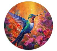 Puzzle Hummingbird Art per adulti, 1000 pezzi, puzzle in cartone per adulti, Relax & Challenge, decorazioni per la casa colorate, amici, 67,5x67,5 cm