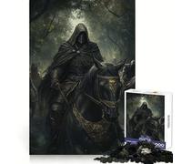 Puzzle "I Cavalieri dell'Oscurità" per adulti, 1000 pezzi, sfida per la mente, calma e creatività, pezzo da collezione 38x26cm