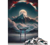 Puzzle iconici giapponesi rettangolari in cartone, regalo per bambini dai 12 anni in su, 1500 pezzi (85x57 cm)