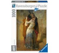 Ravensburger - Puzzle Klimt / Hayez: bacio - 1000 Pezzi