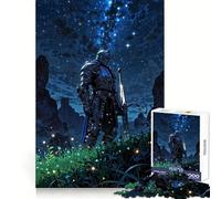 Puzzle Il Cavaliere sotto le Stelle da 1000 pezzi per adolescenti migliora la memoria, rilassante e divertente, con bordi netti, 38x26cm