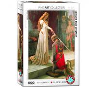 Puzzle - Il Colpo Di Spada Di Edmund Blair Leighton - 1000 Pezzi