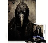 Puzzle "Il Dottore della Peste" da 1000 pezzi per adulti, ideale per stimolare la memoria, per momenti di relax e per assemblare immagini artistiche 38x26cm