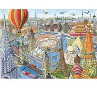 Puzzle Il giro del mondo in 80 giorni 1000 pezzi