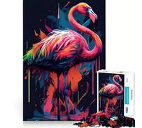 Puzzle "Il grazioso fenicottero" da 1000 pezzi per ragazzi Gioco di logica, momento di relax, design di qualità, regalo perfetto 50x75cm