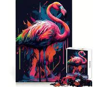 Puzzle "Il grazioso fenicottero" da 1000 pezzi per ragazzi Gioco di logica, momento di relax, design di qualità, regalo perfetto 50x75cm
