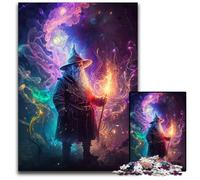 Puzzle "Il mago dell'arte" per adulti, 1000 pezzi, puzzle in cartone, rompicapo impegnativo per adolescenti, divertimento per serate di gioco in famiglia, 26x38cm/10,23x14,96 pollici