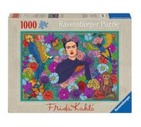 Puzzle - Il paradiso di Frida Kahlo: pappagalli, scimmie