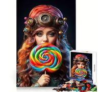 Puzzle "Il Pasticcere Enigmatico" per Adulti, 1000 Pezzi, Gioco Sfida per la Mente Calma, Opera d'Arte Chiara da Collezione 50x75cm