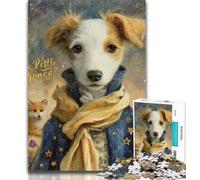 Puzzle Il Piccolo Principe Cane 1000 pezzi per adulti, antistress, sfida difficile, migliora l'amore tra coppie, 26x38cm
