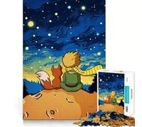 Puzzle "Il Piccolo Principe e la Volpe" per adulti, 1000 pezzi, gioco stimolante per la mente, divertente e rilassante, con tagli precisi, decorazione da parete 38x52cm