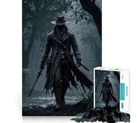 Puzzle "Il Pistolero Senza Volto" da 1000 pezzi per adulti, gioco intelligente per interni, taglio preciso, regalo perfetto 50x75cm